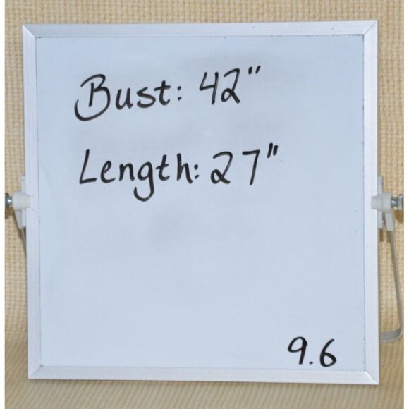 Vintage Cathy Daniels Black w/ Gold Trim Button Front Cardigan Sweater Ladies M - Picture 8 of 8